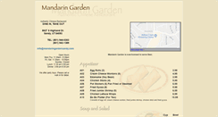 Desktop Screenshot of mandaringardensandy.com